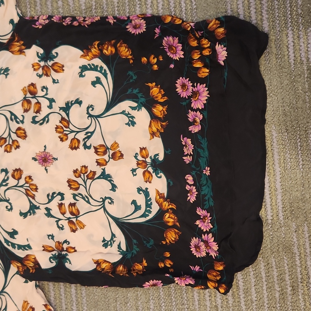 Maeve Silk Floral Top Size 4 - Picture 4 of 15